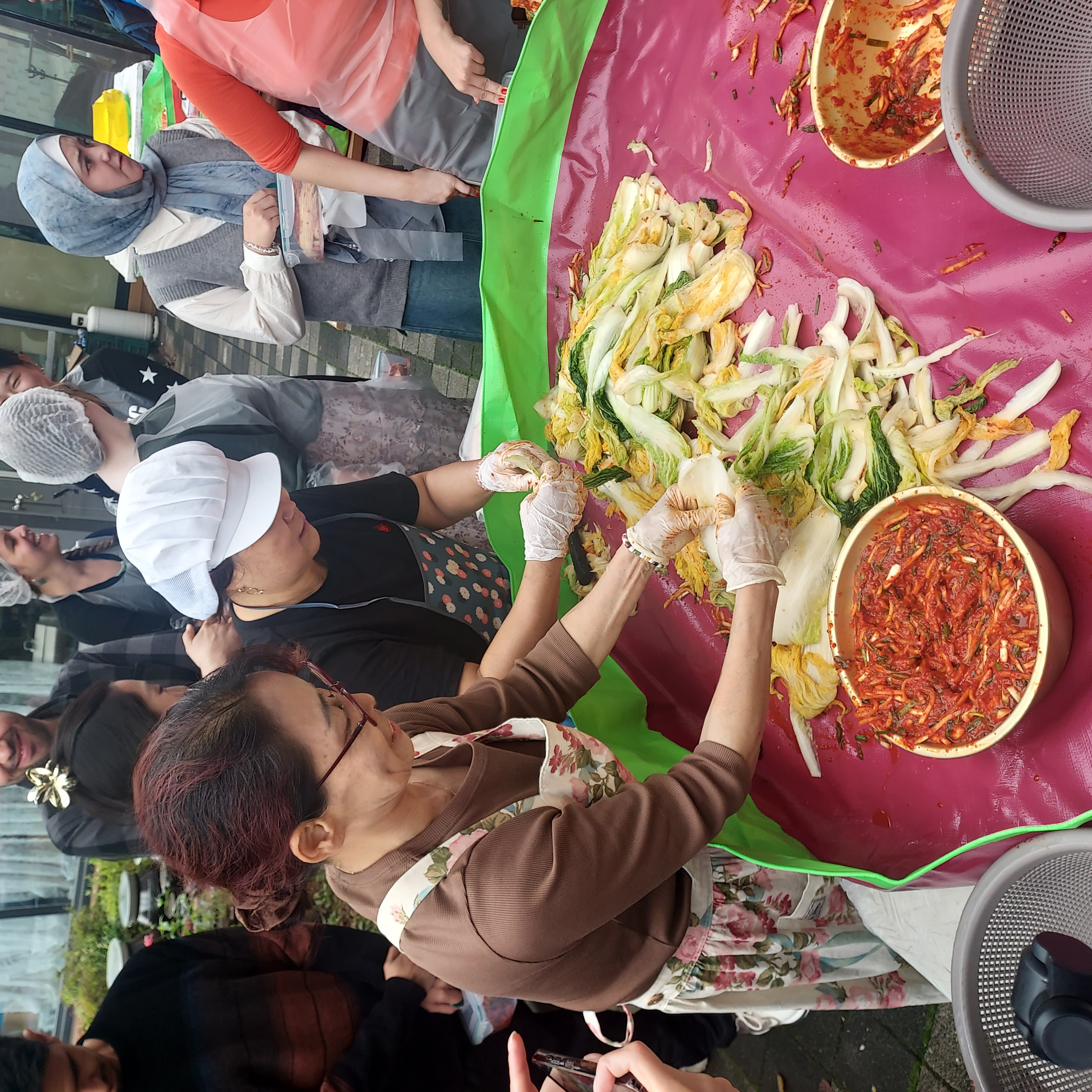 Anseong kimchi making 